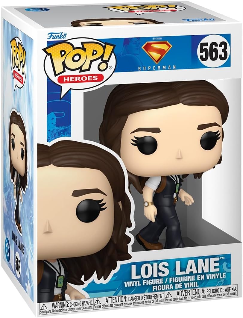 Funko Pop! Heroes – Superman 2025 – (563) Lois Lane Vinyl-Figur 9 cm