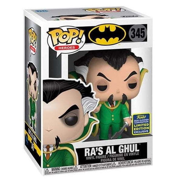 Funko Pop !  Heroes - Batman (345) Ra'S Al Ghul Limited Edition Vinyl Figure 9Cm