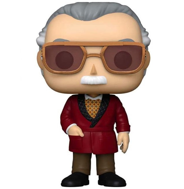 Funko Pop! Iron Man Marvel Icons: Stan Lee (656) Cameo Exclusive Vinyl Figur