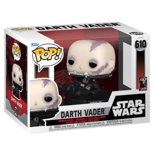 Funko Pop ! Star Wars Ritorno Jedi 40Th - (610) Darth Vader Vinyl Figure 9Cm
