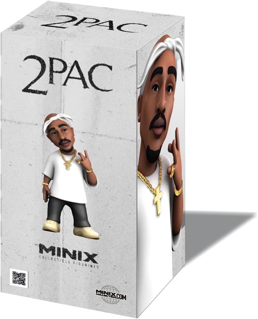 Minix Rap (Musik 114) Tupac Shakur mit Bandana Figur 2Pac 10cm