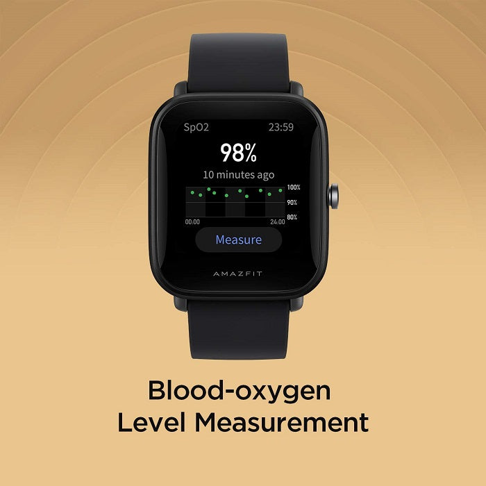 AMAZFIT BIP U PRO SMARTWATCH FITNESS-UHR ALEXA LCD WASSERDICHT, GPS/SCHWARZ