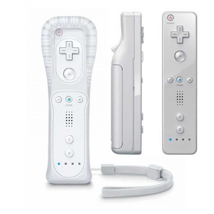 CONTROLLER FERNBEDIENUNG JOYSTICK NINTENDO WII REMOTE SCHWARZ ODER WEISS GAMEPAD VIDEOSPIEL