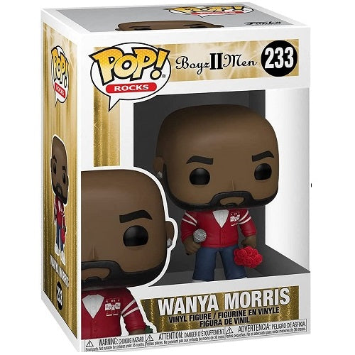 Funko Pop! Rocks - Boyz II Men Wanya Morris (233) Vinyl Figur Soul R&B Musik