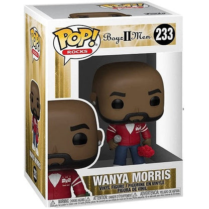Funko Pop! Rocks - Boyz II Men Wanya Morris (233) Vinyl Figur Soul R&B Musik