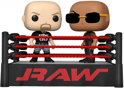 Funko Pop WWE 2 - Stone Cold Steve Austin und The Rock Vinylfigur Wrestling