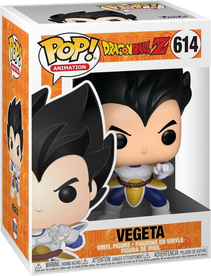Funko Pop! Animation Dragon Ball Z – (614) Vegeta Vinylfigur 9 cm DBZ Serie