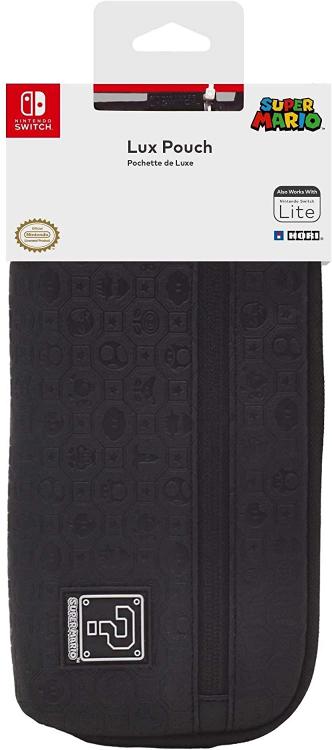 Hori Official Nintendo Switch Lux Pouch Super Mario Soft Case