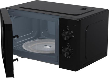 Hisense Mikrowelle Grill 20L 1100+700W Mechanische Steuerung Schwarz H20Mobp1H