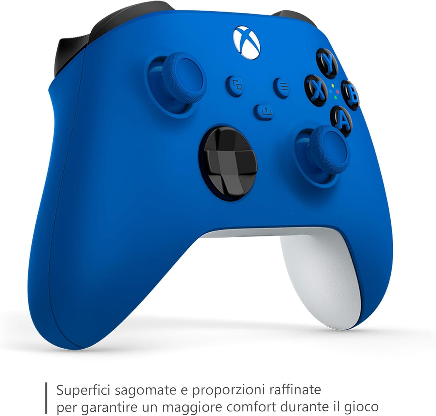 Microsoft Xbox Series X/S Blue Shock Pad Wireless One Controller Gamepad Blau Neu