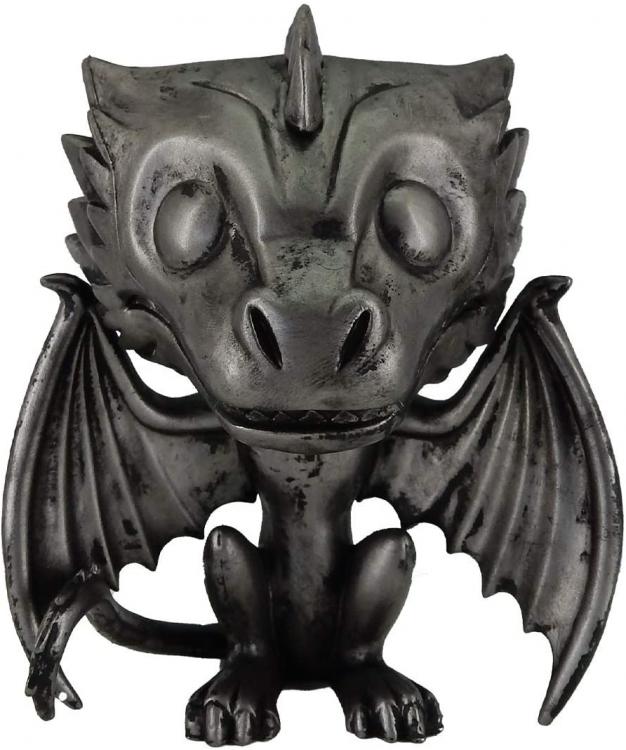 Funko Pop! Game Of Thrones - Drogon Iron (16) Thron aus Vinyl Schwarzer Drache
