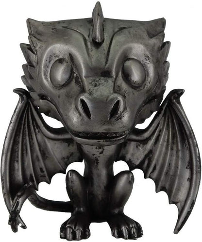 Funko Pop! Game Of Thrones - Drogon Iron (16) Thron aus Vinyl Schwarzer Drache