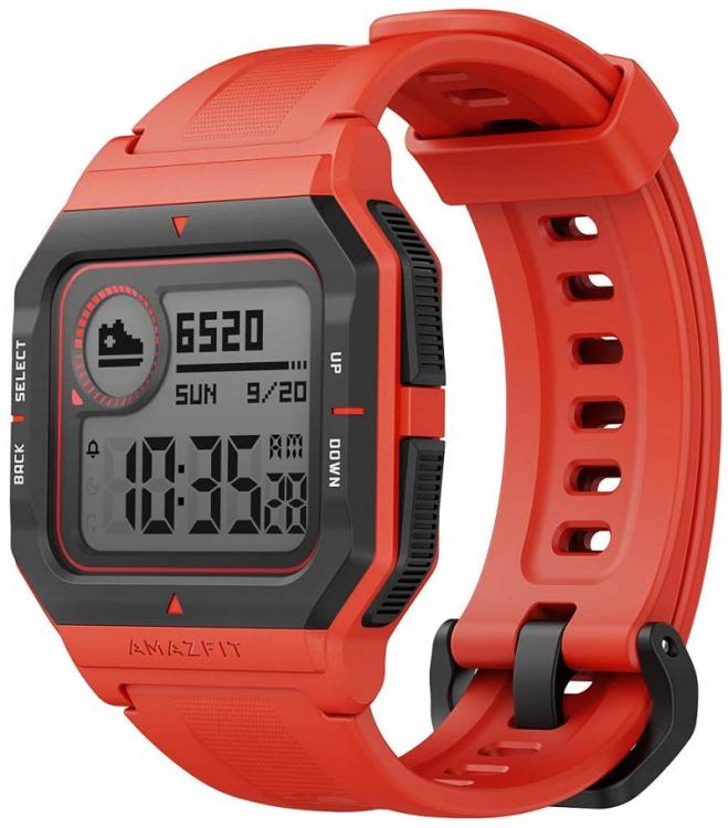 Smartwatch Amazfit Neo Fitness Sport Digitalanzeige Wasserdicht Rot
