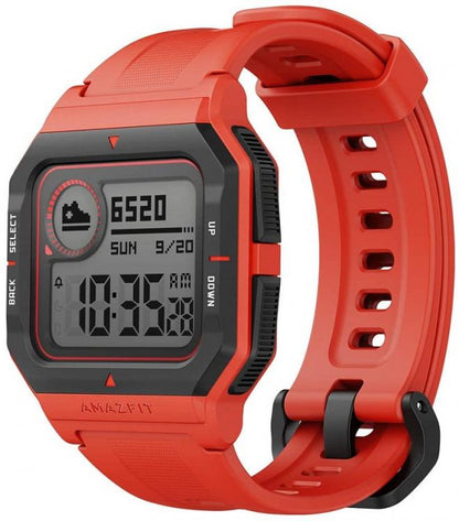 Smartwatch Amazfit Neo Fitness Sport Digitalanzeige Wasserdicht Rot