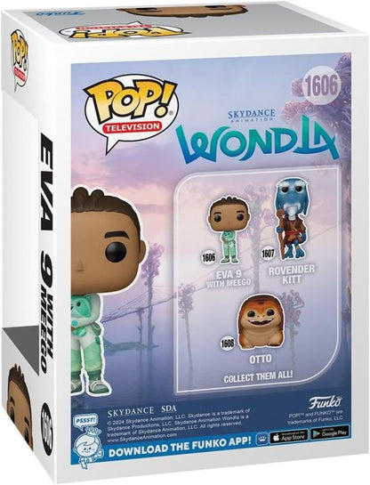 Funko Pop! Disney Television Skydance Wondla (1606) Eva 9 mit Meego Figur 9cm
