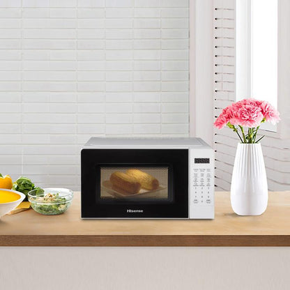 Hisense Mikrowelle + Digitalgrill 20L 1100+700W Weiß H20Mows3G LED