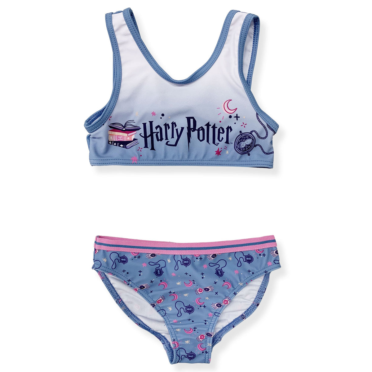 Harry Potter Girls' Swimsuit 2-Piece Bikini Kids' Beachwear 6163