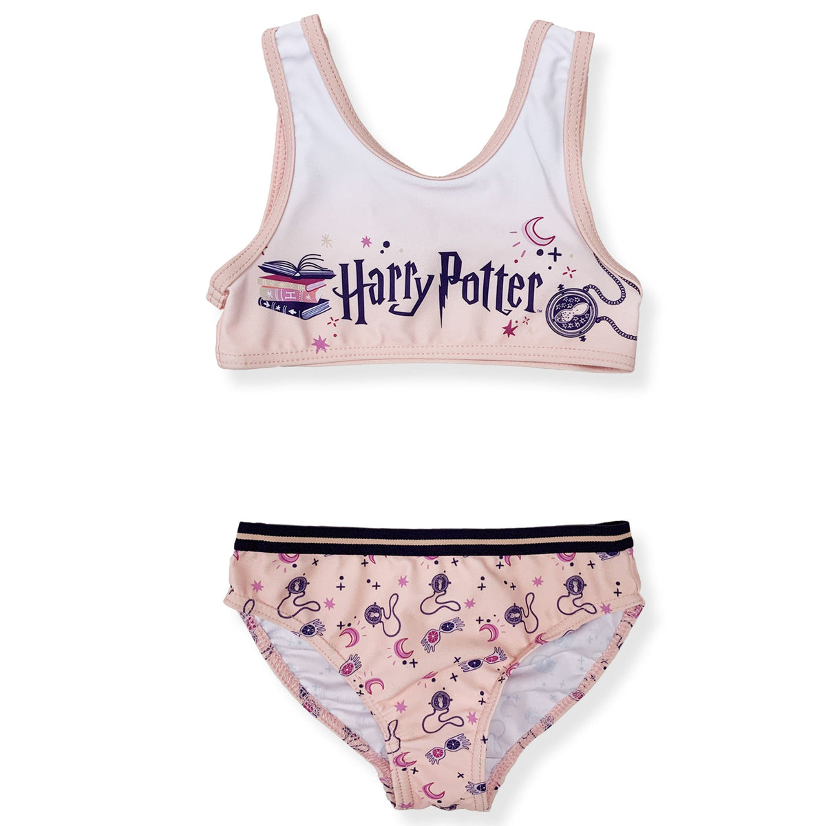 Harry Potter Girls' Swimsuit 2-Piece Bikini Kids' Beachwear 6163