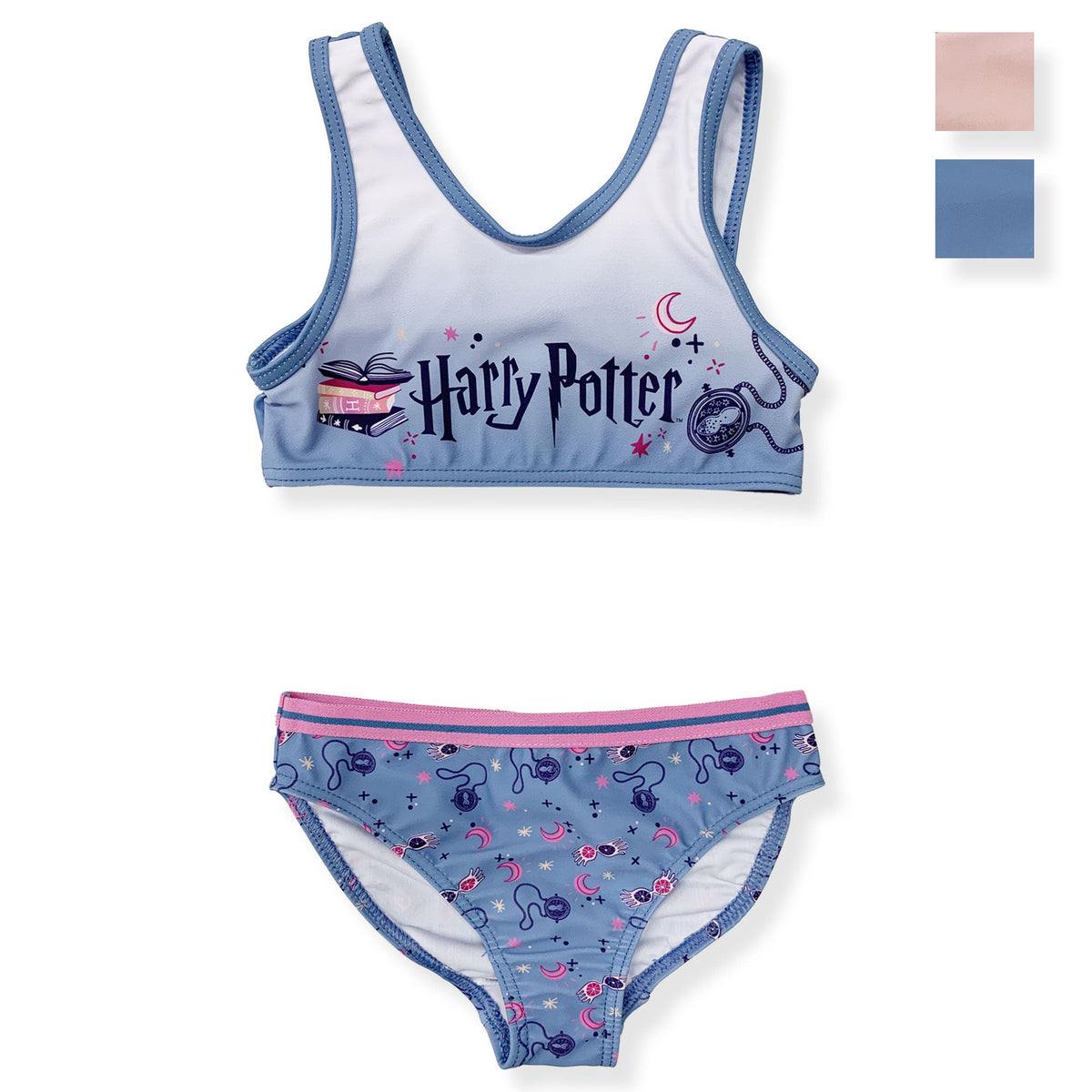 Harry Potter Girls' Swimsuit 2-Piece Bikini Kids' Beachwear 6163