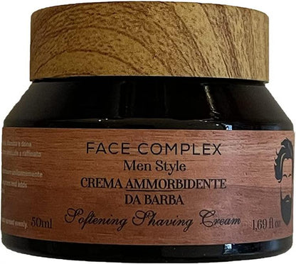 Face Complex Set Completo Barba Uomo Men Style Siero Crema Ammorbidente Shampoo