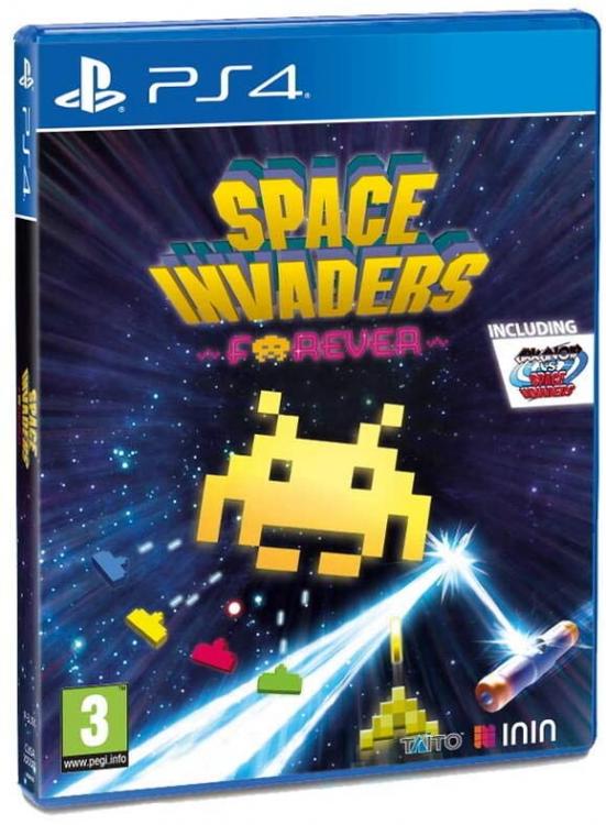 Space Invaders Forever PS4 Videospiel PlayStation 4 Neues versiegeltes Spiel