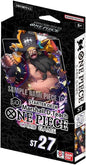 Bandai One Piece Card Games ST-27 Starter Deck Marshall.D.Teach Card Game
