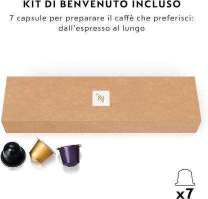 De'Longhi Nespresso Essenza Mini EN85.B Kaffeemaschine 0.6l Schwarz + 14 Kapseln