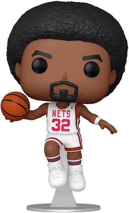 Funko Pop Nba Legends 107  Julius Erving Nets Home Vinyl Action Figure Statuetta