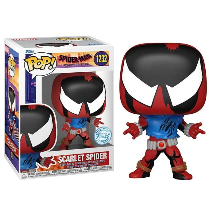 Funko Pop! Marvel Spider-Man Across The Spider-Verse - (1232) Scarlet Spider 9 cm