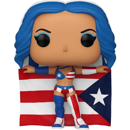Funko Pop ! Wwe (160) Zelina Vega (Queen & Lwo) Vinyl Figure 9Cm Statuetta
