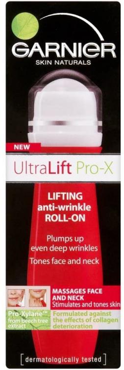 Garnier Skin Naturals Ultra Lift Pro X Roll-On Anti-Falten-Creme strafft die Haut