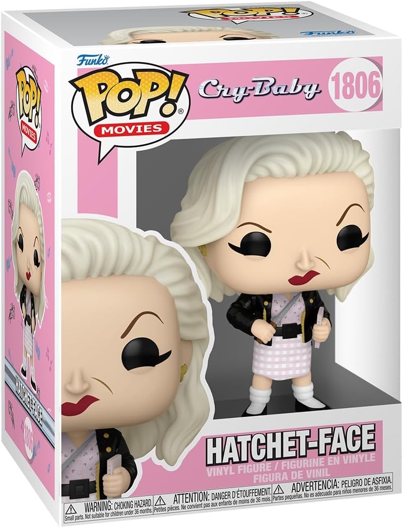 Funko Pop ! Movies - Cry-Baby (1806) Hatchet-Face  Vinyl Figure 9cm