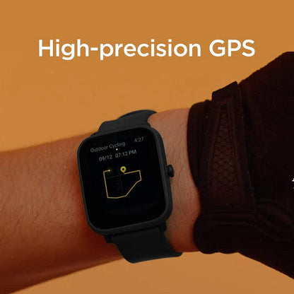 AMAZFIT BIP U PRO SMARTWATCH FITNESS-UHR ALEXA LCD WASSERDICHT, GPS/SCHWARZ