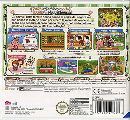 Gardening Mama Forest Friends Nintendo 3Ds / 2Ds Spiel Italienisch Cooking Mama
