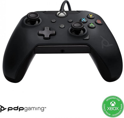 PDP XBOX SERIES X / XBOX ONE CONTROLLER OFFIZIELLER WIRED JOYPAD MIT KABEL SCHWARZ