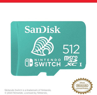 Nintendo Switch SanDisk microSDXC 512 GB Speicherkarte microSD Nintendo Animal Crossing