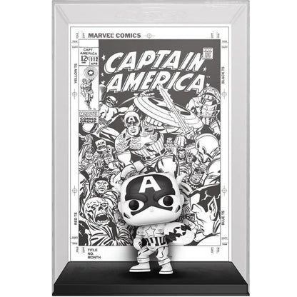 Funko Pop ! Comic Cover Marvel 85Th (61) Captain America Vinyl Figure Collezione