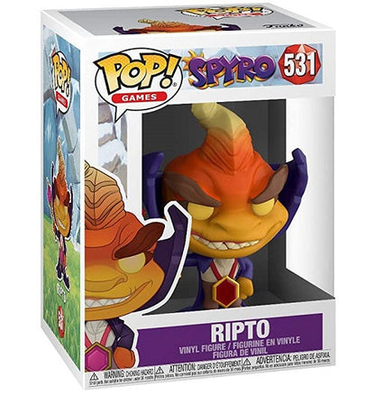 Funko Pop ! Games Spyro - (531) - Ripto Spyro The Dragon Figure 9cm