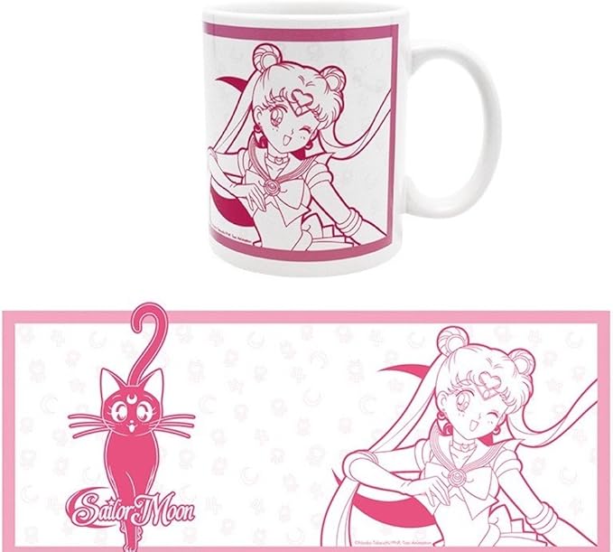 Abystyle - Sailor Moon & Luna Anime Mug for Girls