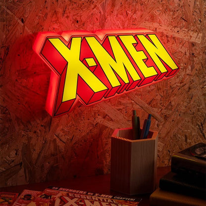 Paladone Lampada Marvel X-Men Logo Light Led Luce Illuminazione Tavolo XMen