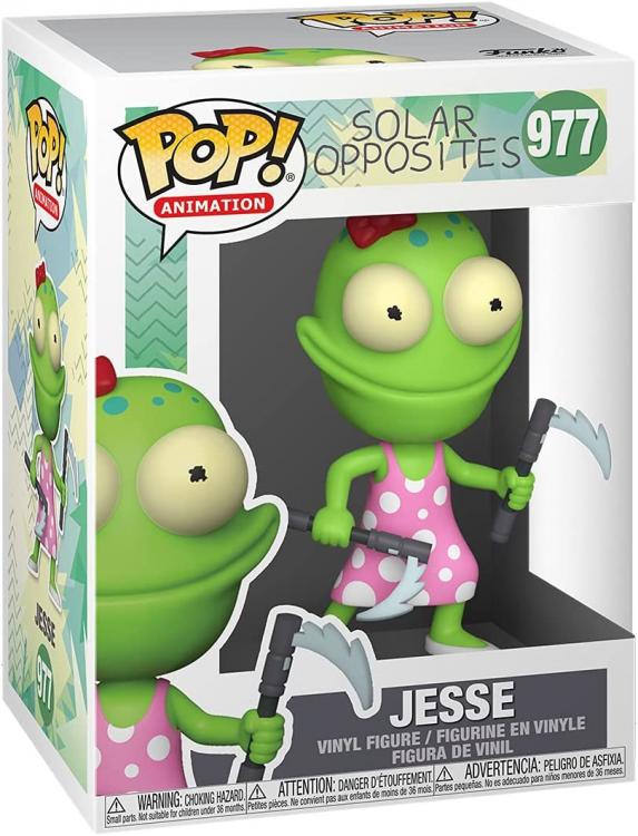 Funko Pop ! Animation Solar Opposites - (977) Jesse Figure Vinyl 9cm