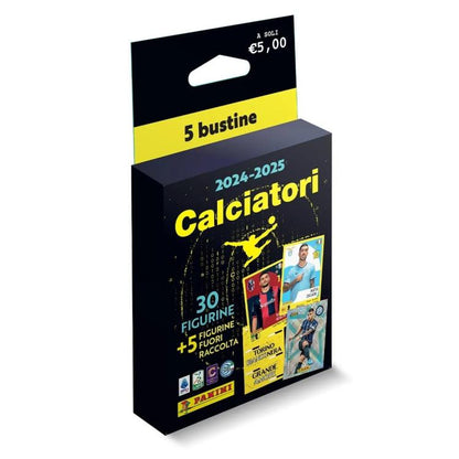 CALCIATORI PANINI 2024-2025 MINI STARTER PACK ALBUM + 9 BUSTINE CALCIO SERIE A