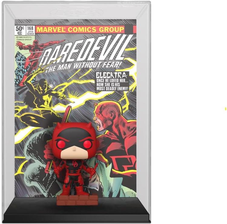 Funko Pop! Comic Covers - Marvel (41) Daredevil Vinyl Figur 9Cm Sammelfigur