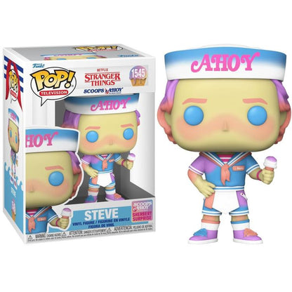 Funko Pop! Television – Stranger Things Steve Scoops Ahoy (1545) Figur 9 cm