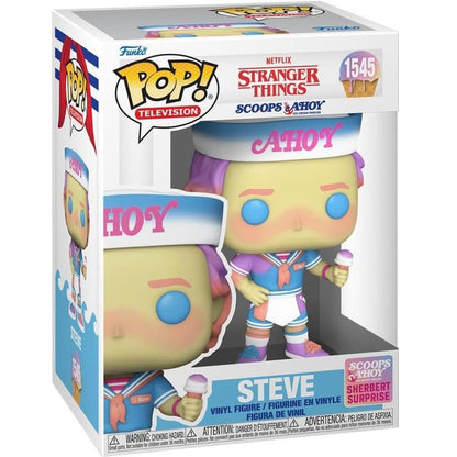 Funko Pop! Television – Stranger Things Steve Scoops Ahoy (1545) Figur 9 cm