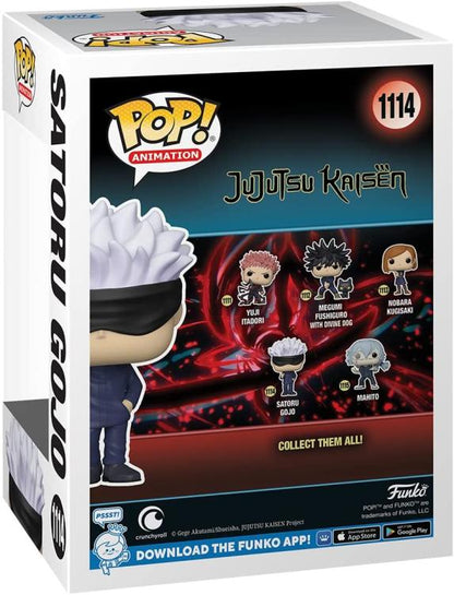 Funko Pop! Animation Jujutsu Kaisen - (1114) Gojo Vinylfigur 9cm Neu