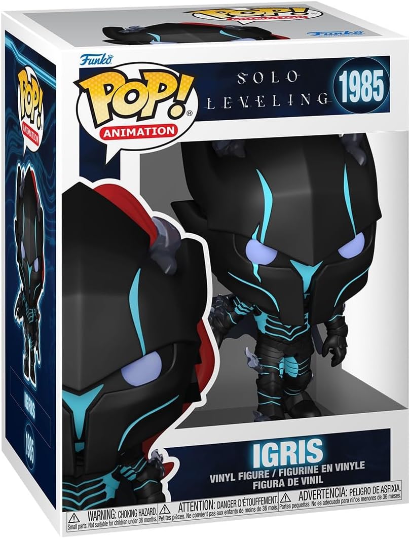 Funko Pop ! Animation - Solo Leveling (1985) Igris Vinyl Figure Anime 9cm