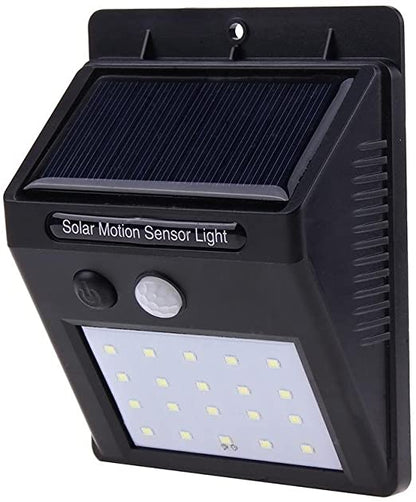 Applique Faro Lampada Pannello Solare Esterno Giardino Faretto Sensore Luce Led