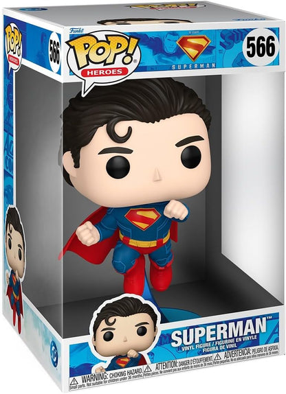 Funko Pop! Big Heroes - Superman 2025 Jumbo - (566) Superman Figure 25cm