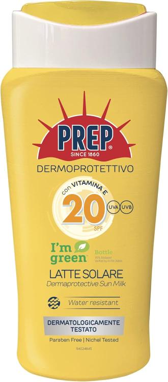 Prep - Dermoprotective Sun Milk SPF20 UVA UVB Sun Protection 200ml